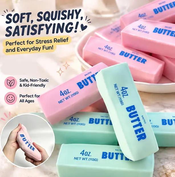 6-Piece Crunchy ASMR Squishies