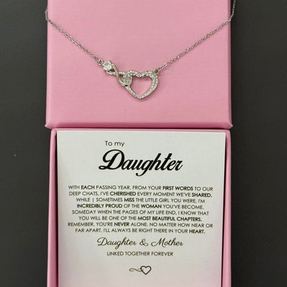 To My Daughter – Linked Forever Necklace