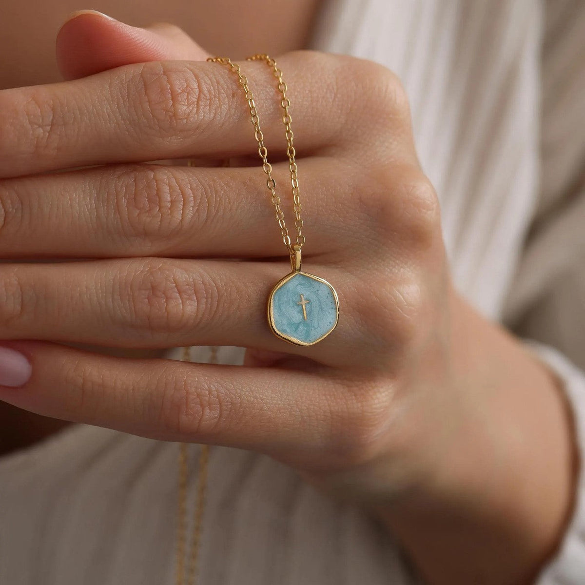 Golden Cross Pendant